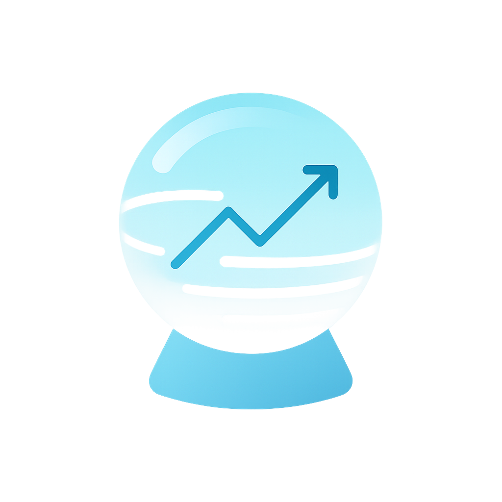 Ícone de Bola de Cristal I.A.